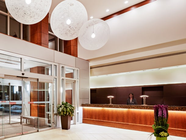 Reception Area of InterContinental Suites Hotel, Cleveland