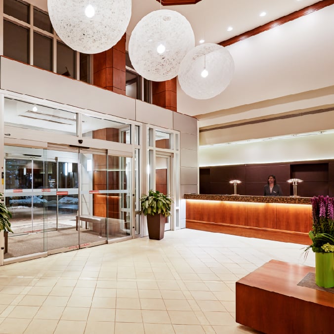 Reception Area of InterContinental Suites Hotel, Cleveland